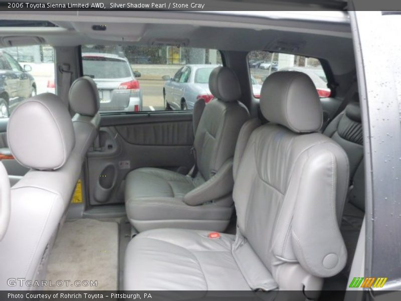 Silver Shadow Pearl / Stone Gray 2006 Toyota Sienna Limited AWD