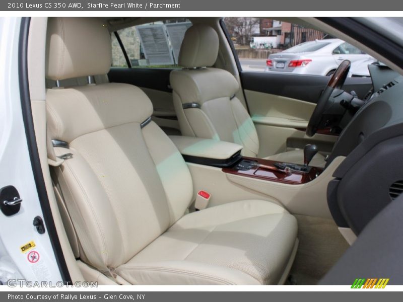 Starfire Pearl White / Parchment 2010 Lexus GS 350 AWD