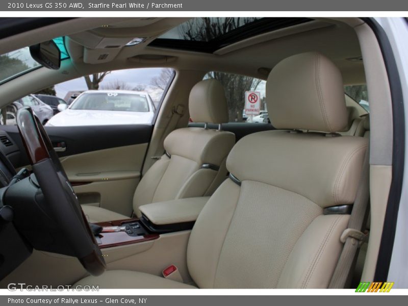 Starfire Pearl White / Parchment 2010 Lexus GS 350 AWD