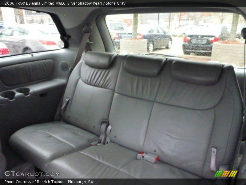 Silver Shadow Pearl / Stone Gray 2006 Toyota Sienna Limited AWD