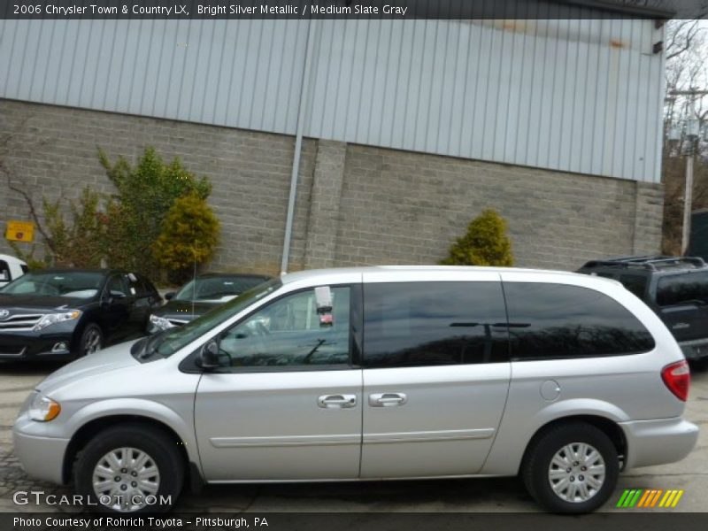 Bright Silver Metallic / Medium Slate Gray 2006 Chrysler Town & Country LX