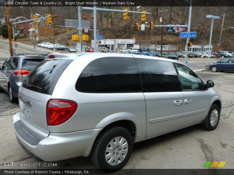 Bright Silver Metallic / Medium Slate Gray 2006 Chrysler Town & Country LX