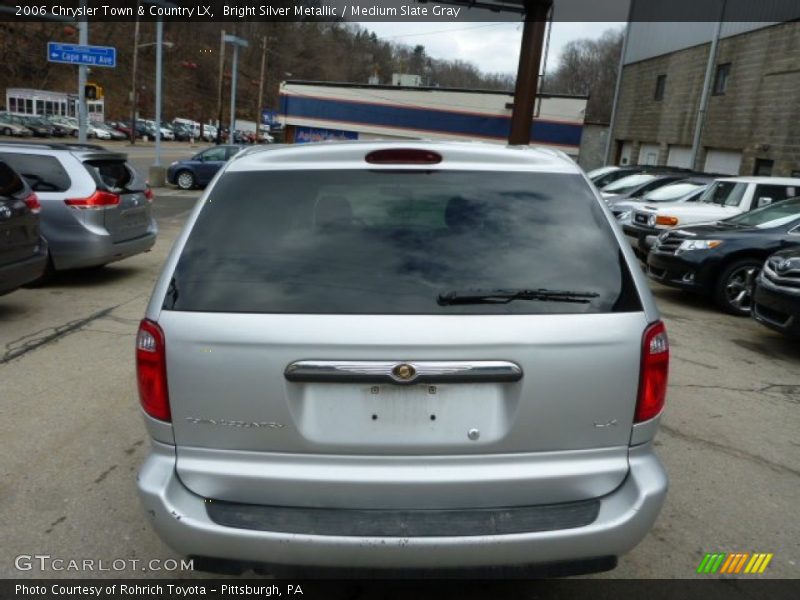 Bright Silver Metallic / Medium Slate Gray 2006 Chrysler Town & Country LX