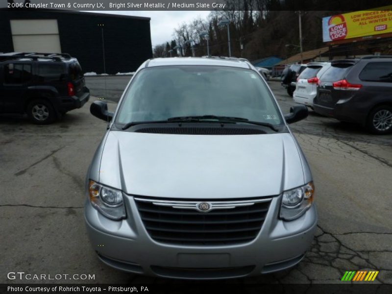 Bright Silver Metallic / Medium Slate Gray 2006 Chrysler Town & Country LX