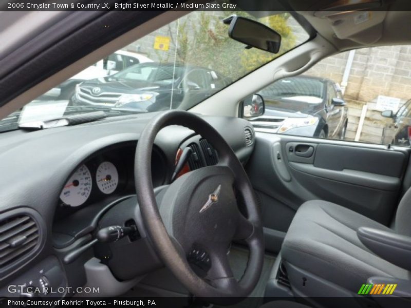 Bright Silver Metallic / Medium Slate Gray 2006 Chrysler Town & Country LX