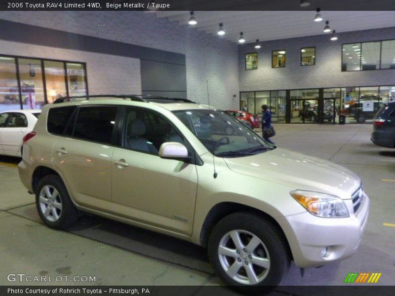 Beige Metallic / Taupe 2006 Toyota RAV4 Limited 4WD