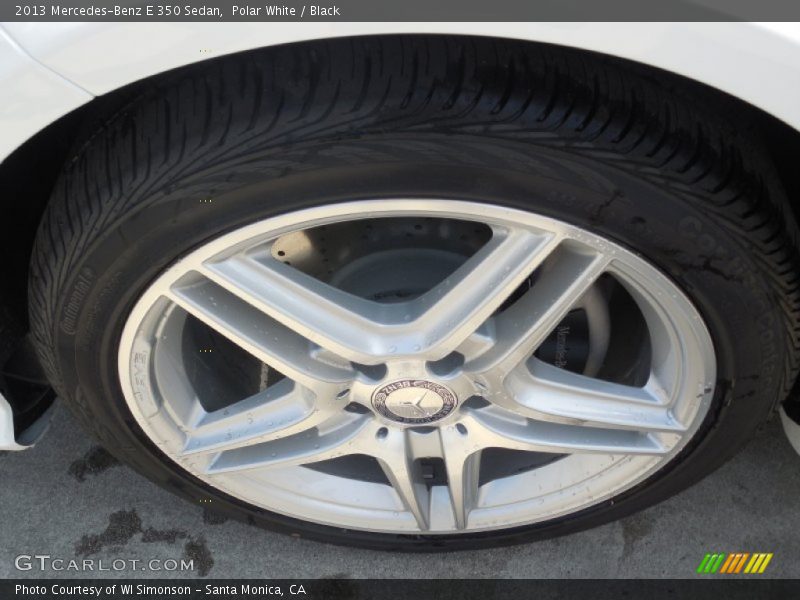 Polar White / Black 2013 Mercedes-Benz E 350 Sedan