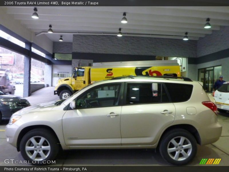 Beige Metallic / Taupe 2006 Toyota RAV4 Limited 4WD