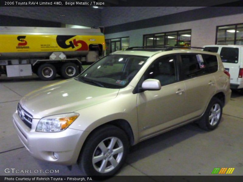 Beige Metallic / Taupe 2006 Toyota RAV4 Limited 4WD