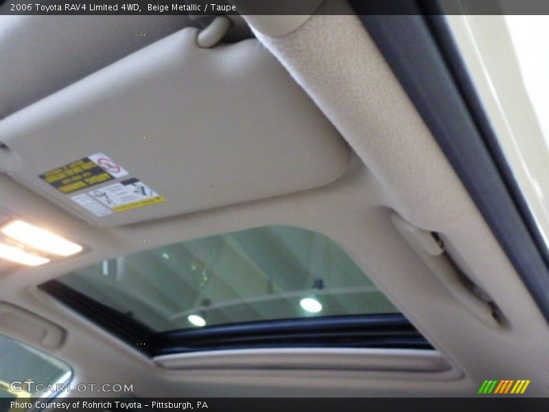 Beige Metallic / Taupe 2006 Toyota RAV4 Limited 4WD