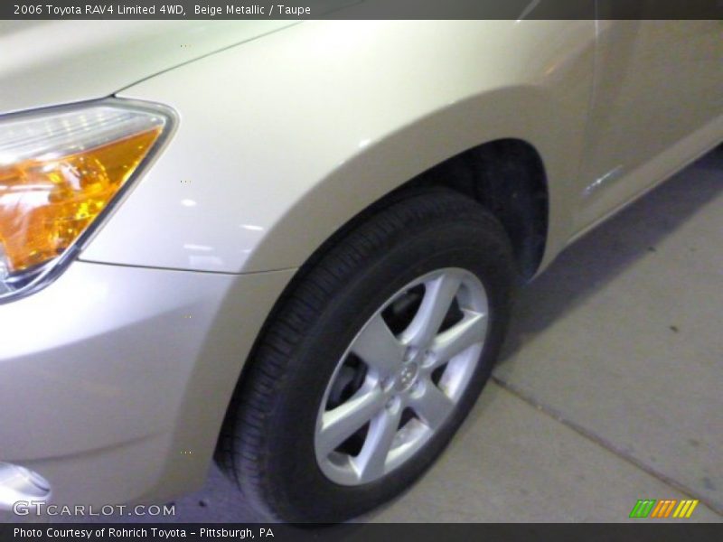 Beige Metallic / Taupe 2006 Toyota RAV4 Limited 4WD