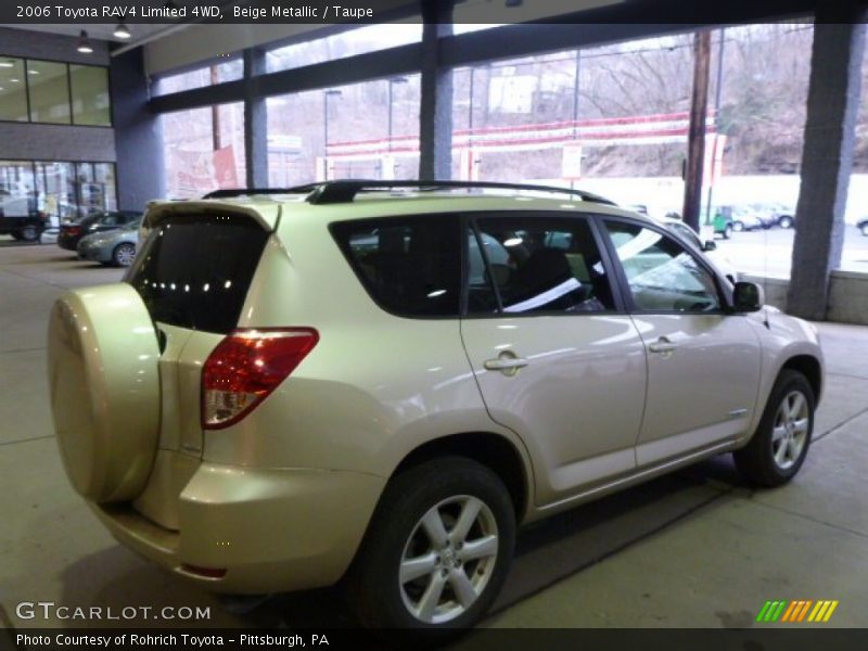 Beige Metallic / Taupe 2006 Toyota RAV4 Limited 4WD