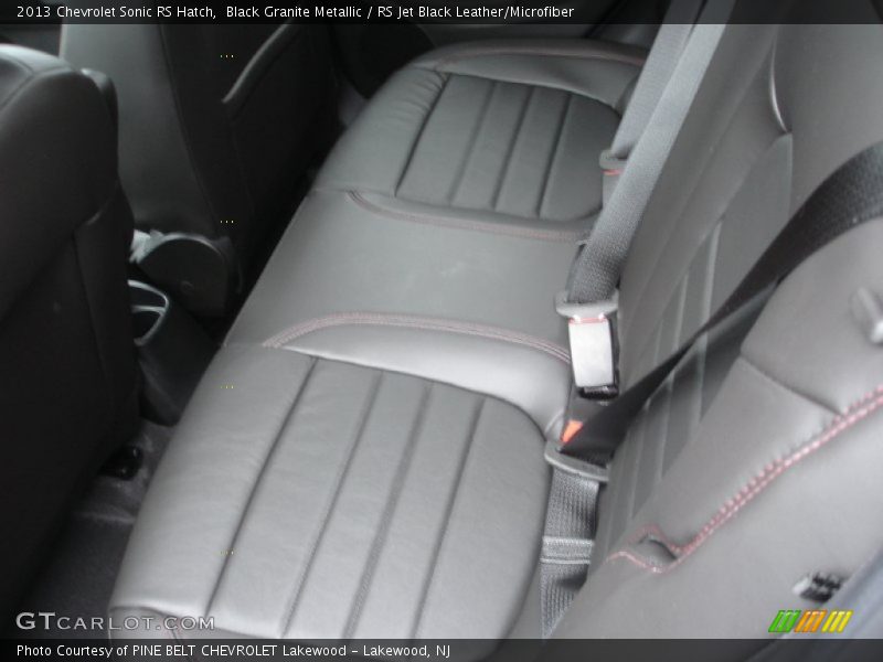 Black Granite Metallic / RS Jet Black Leather/Microfiber 2013 Chevrolet Sonic RS Hatch