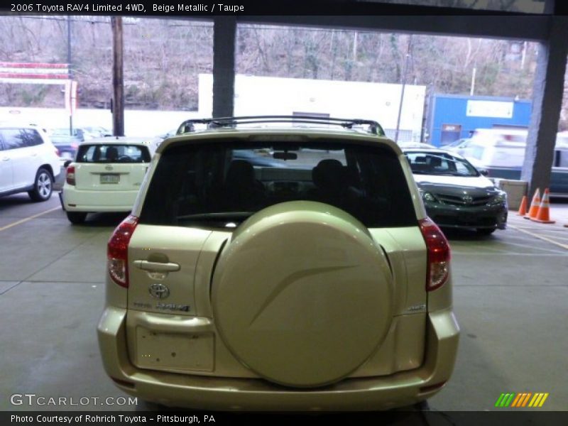 Beige Metallic / Taupe 2006 Toyota RAV4 Limited 4WD