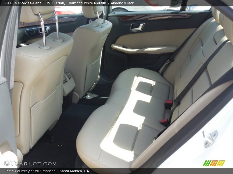 Diamond White Metallic / Almond/Black 2013 Mercedes-Benz E 350 Sedan
