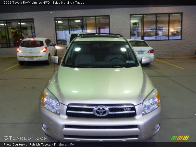 Beige Metallic / Taupe 2006 Toyota RAV4 Limited 4WD
