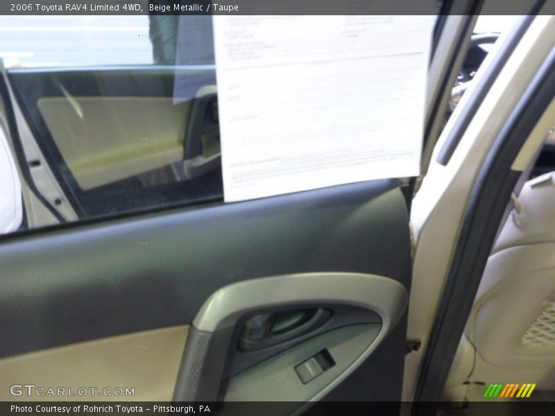 Beige Metallic / Taupe 2006 Toyota RAV4 Limited 4WD
