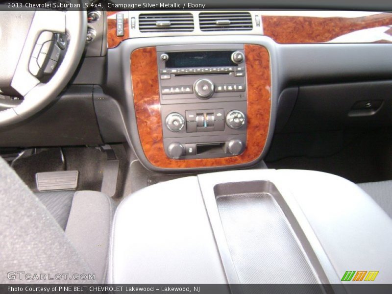 Champagne Silver Metallic / Ebony 2013 Chevrolet Suburban LS 4x4