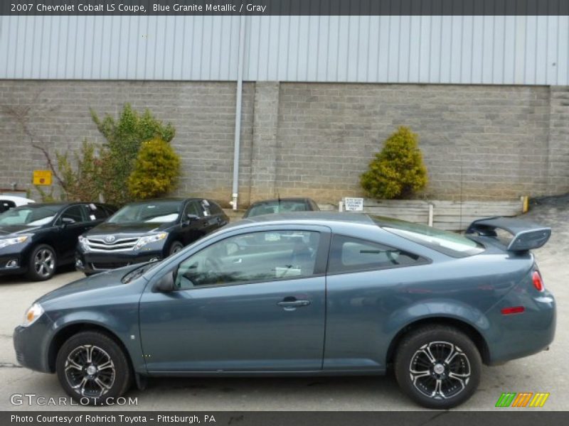 Blue Granite Metallic / Gray 2007 Chevrolet Cobalt LS Coupe