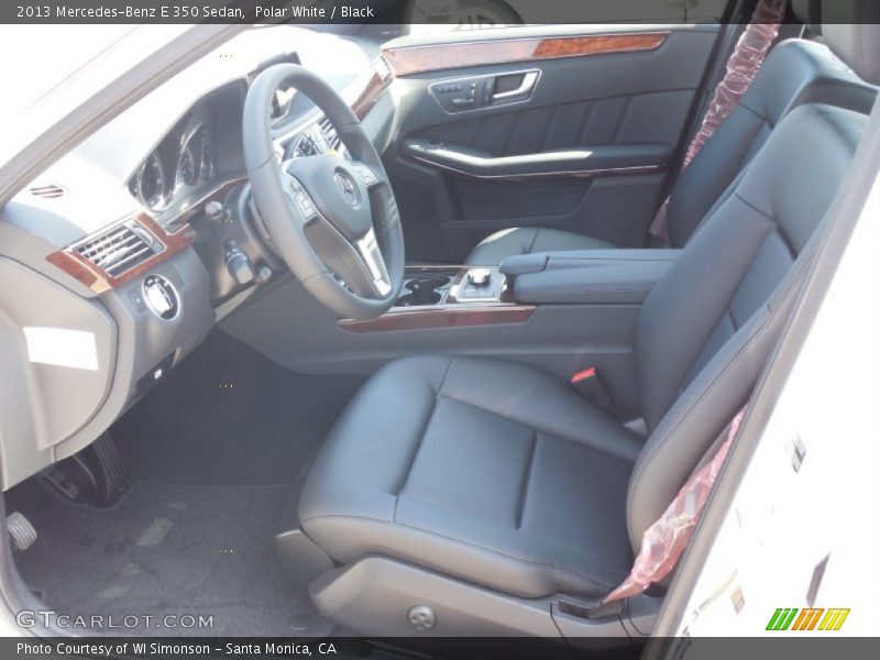  2013 E 350 Sedan Black Interior