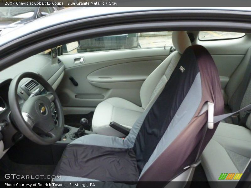 Blue Granite Metallic / Gray 2007 Chevrolet Cobalt LS Coupe
