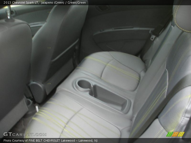 Rear Seat of 2013 Spark LT