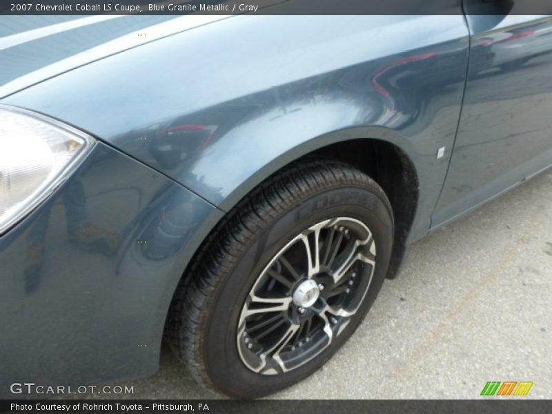 Blue Granite Metallic / Gray 2007 Chevrolet Cobalt LS Coupe