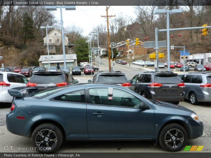 Blue Granite Metallic / Gray 2007 Chevrolet Cobalt LS Coupe