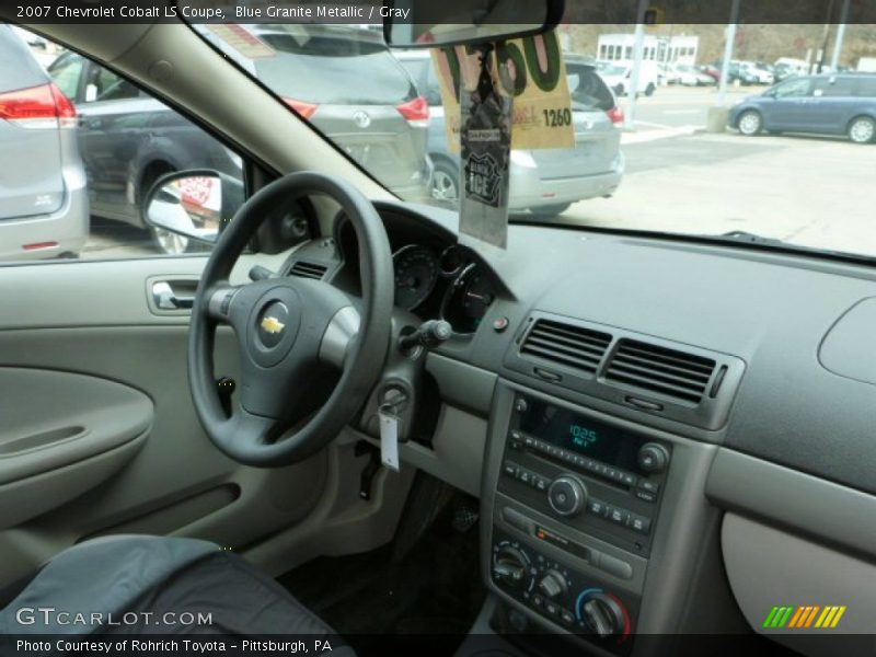 Blue Granite Metallic / Gray 2007 Chevrolet Cobalt LS Coupe