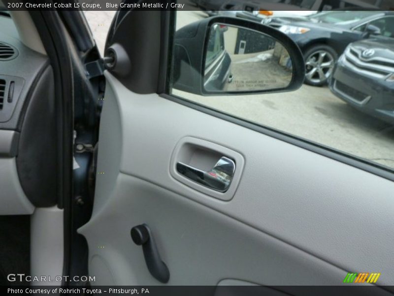 Blue Granite Metallic / Gray 2007 Chevrolet Cobalt LS Coupe