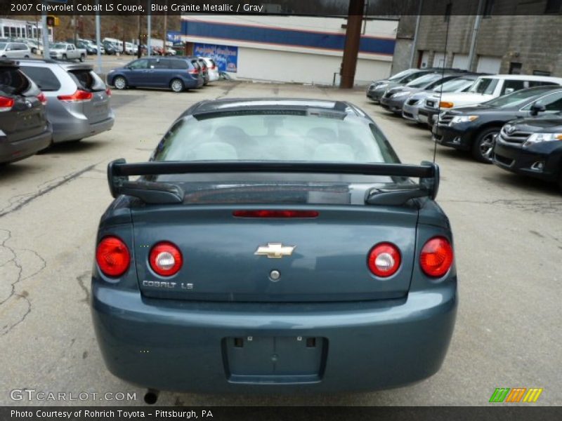 Blue Granite Metallic / Gray 2007 Chevrolet Cobalt LS Coupe