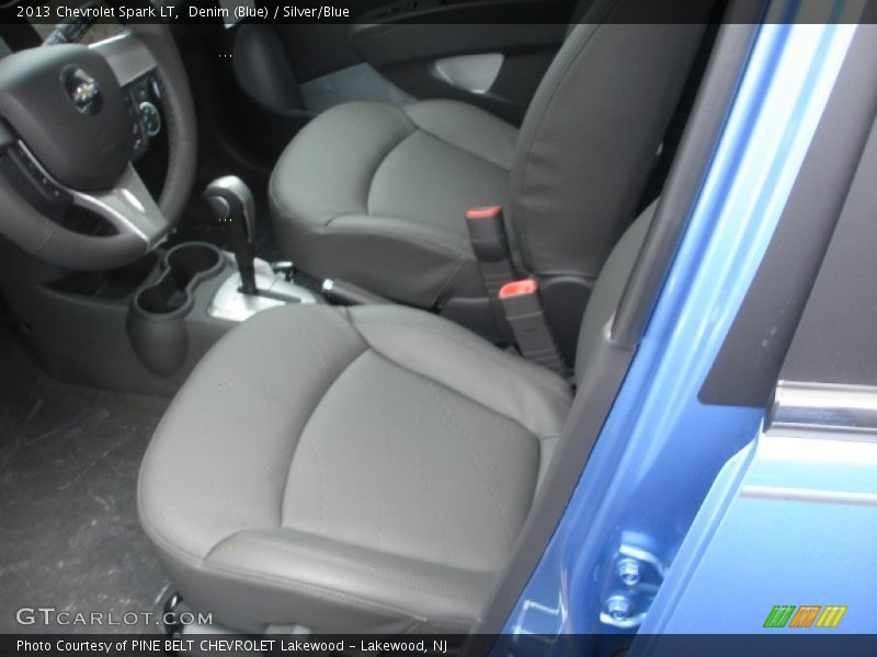 Denim (Blue) / Silver/Blue 2013 Chevrolet Spark LT