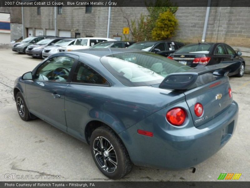 Blue Granite Metallic / Gray 2007 Chevrolet Cobalt LS Coupe