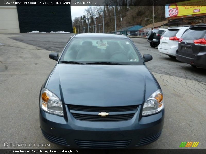 Blue Granite Metallic / Gray 2007 Chevrolet Cobalt LS Coupe