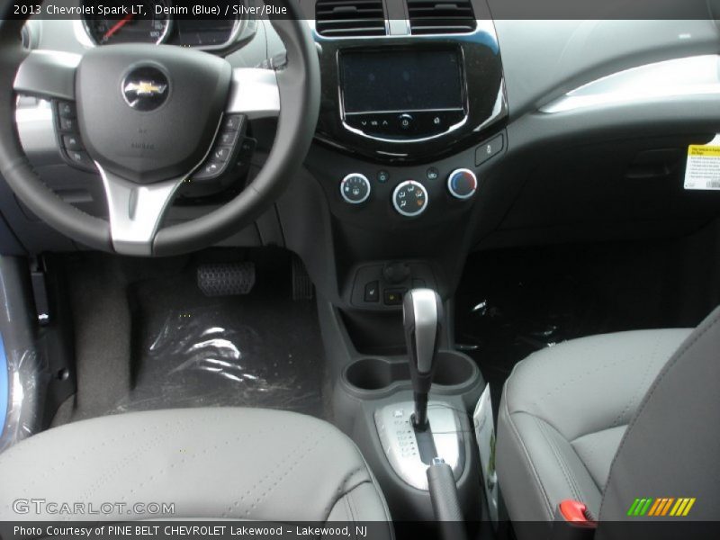 Denim (Blue) / Silver/Blue 2013 Chevrolet Spark LT