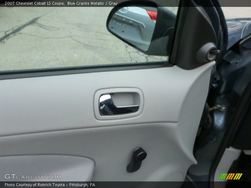 Blue Granite Metallic / Gray 2007 Chevrolet Cobalt LS Coupe