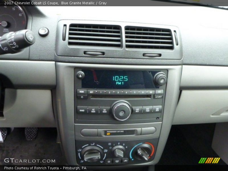 Blue Granite Metallic / Gray 2007 Chevrolet Cobalt LS Coupe