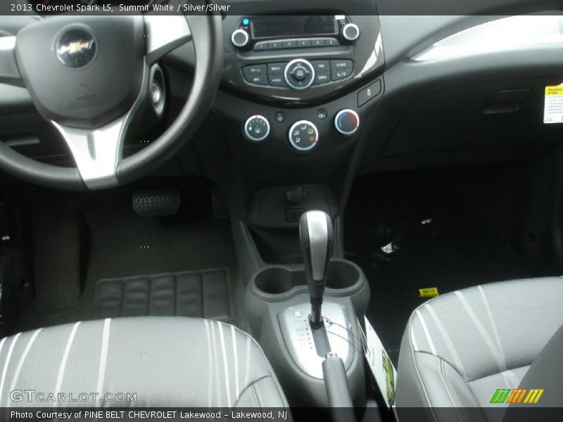 Summit White / Silver/Silver 2013 Chevrolet Spark LS