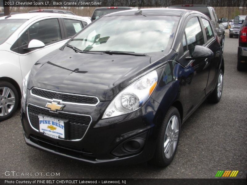 Black Granite / Silver/Silver 2013 Chevrolet Spark LT