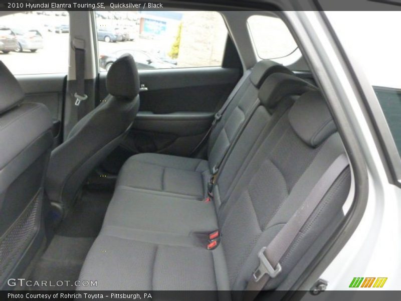 Quicksilver / Black 2010 Hyundai Elantra Touring SE