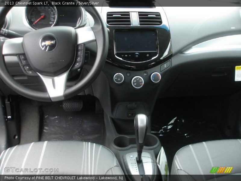 Black Granite / Silver/Silver 2013 Chevrolet Spark LT