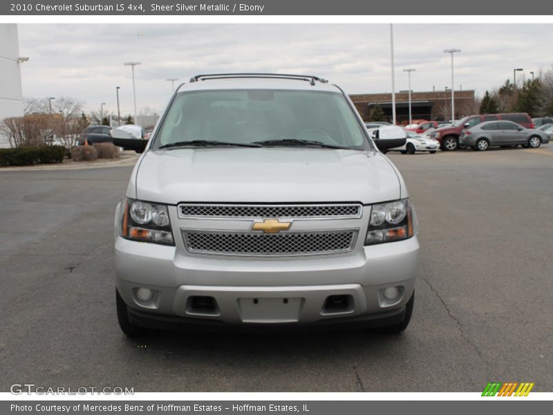 Sheer Silver Metallic / Ebony 2010 Chevrolet Suburban LS 4x4