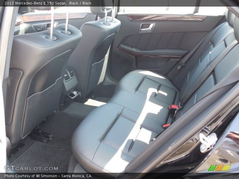 Black / Black 2013 Mercedes-Benz E 350 Sedan