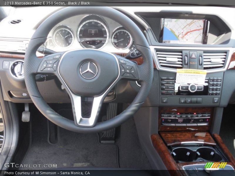 Black / Black 2013 Mercedes-Benz E 350 Sedan
