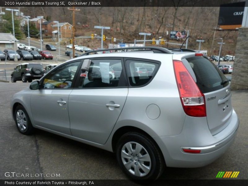 Quicksilver / Black 2010 Hyundai Elantra Touring SE