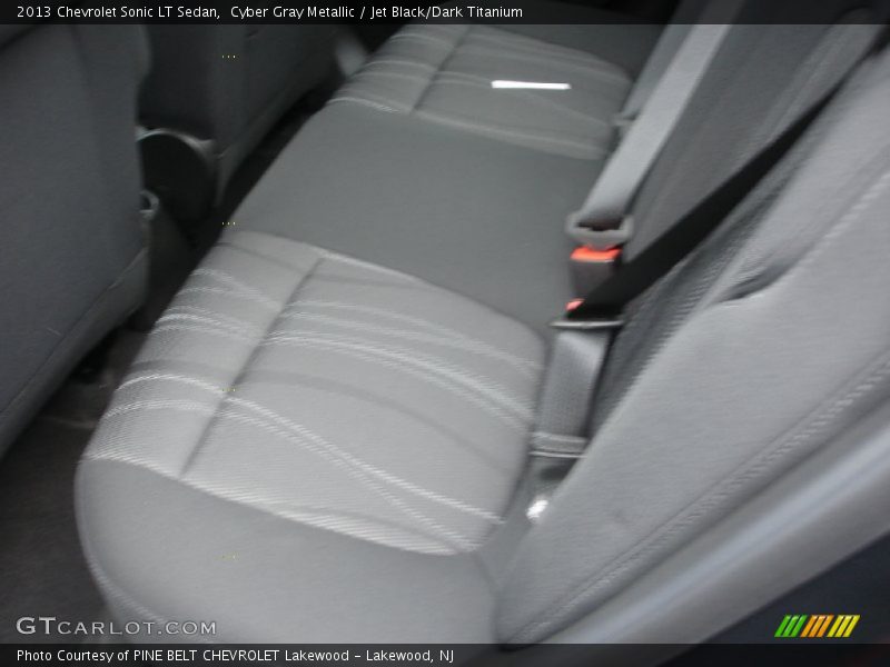 Cyber Gray Metallic / Jet Black/Dark Titanium 2013 Chevrolet Sonic LT Sedan