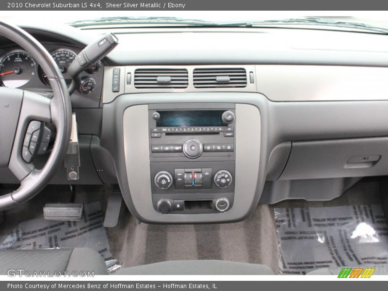 Sheer Silver Metallic / Ebony 2010 Chevrolet Suburban LS 4x4