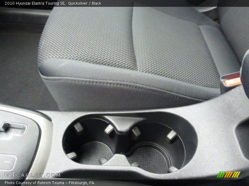 Quicksilver / Black 2010 Hyundai Elantra Touring SE