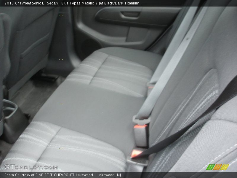 Blue Topaz Metallic / Jet Black/Dark Titanium 2013 Chevrolet Sonic LT Sedan