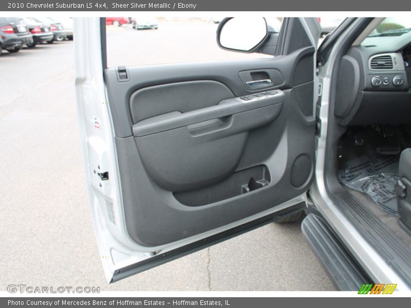 Sheer Silver Metallic / Ebony 2010 Chevrolet Suburban LS 4x4
